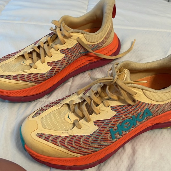 Hoka Mafate speed 4 running shoes womens size 8.5 - Picture 2 of 9